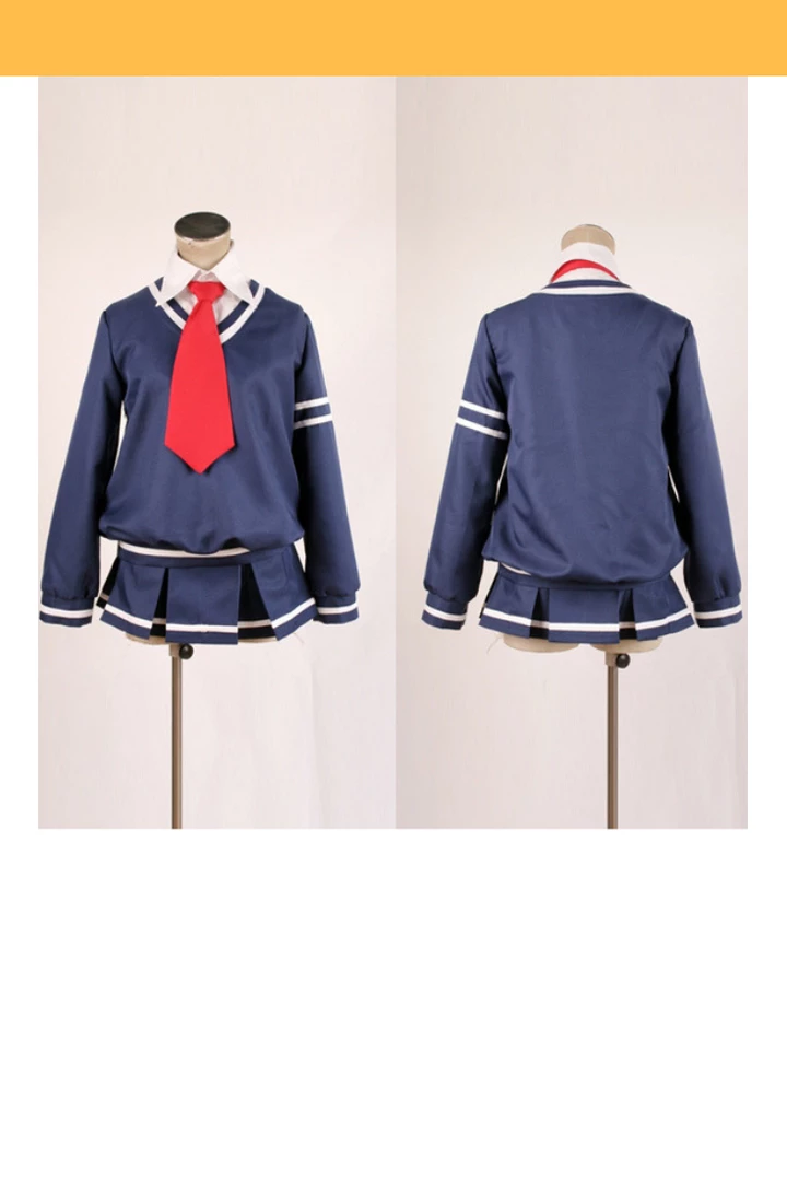 Cosrea Vocaloid Miku Monochrome Blue Sky Cosplay Costume 3 Cosrea Vocaloid Miku Monochrome Blue Sky Cosplay Costume
