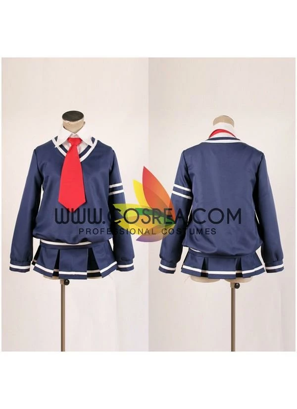 Cosrea Vocaloid Miku Monochrome Blue Sky Cosplay Costume 4 Cosrea Vocaloid Miku Monochrome Blue Sky Cosplay Costume