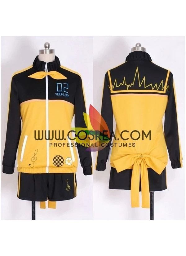 Cosrea Vocaloid Rin Kagamine Project Diva F Cosplay Costume 4 Cosrea Vocaloid Rin Kagamine Project Diva F Cosplay Costume