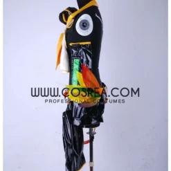 Cosrea Vocaloid Rin PU Leather Cosplay Costume