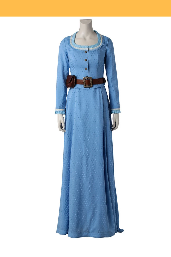 Cosrea West World Dolores Abernathy Season 1 Cosplay Costume TV & Movies 3 Cosrea West World Dolores Abernathy Season 1 Cosplay Costume TV & Movies
