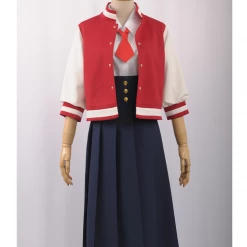 Cosrea Anime Costumes Zombie Land Saga Saki Nikaido Uniform Cosplay Costume