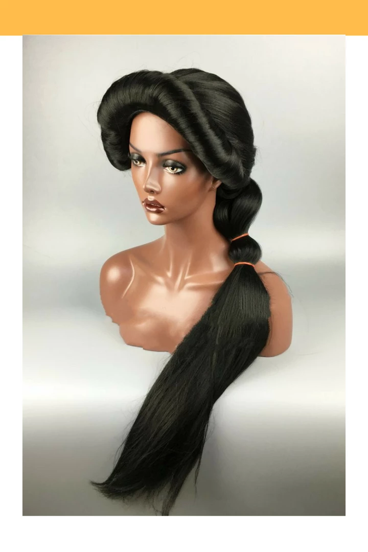 Cosrea Aladdin Jasmine Braided Extra Volume Cosplay Wig 3 Cosrea Aladdin Jasmine Braided Extra Volume Cosplay Wig