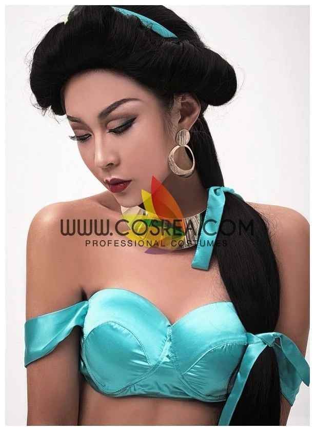 Cosrea Aladdin Jasmine Braided Extra Volume Cosplay Wig 9 Cosrea Aladdin Jasmine Braided Extra Volume Cosplay Wig