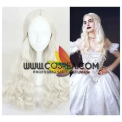 Cosrea White Queen Curl Cosplay Wig Cosplay Wigs 9 Cosrea White Queen Curl Cosplay Wig Cosplay Wigs