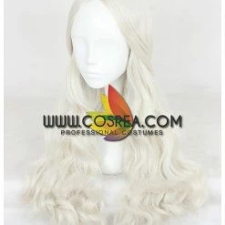 Cosrea White Queen Curl Cosplay Wig Cosplay Wigs