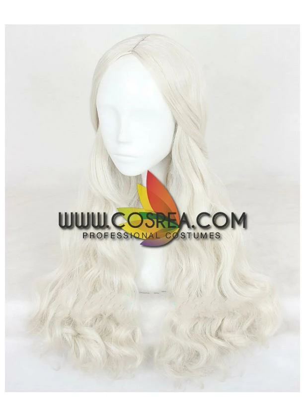 Cosrea White Queen Curl Cosplay Wig Cosplay Wigs 4 Cosrea White Queen Curl Cosplay Wig Cosplay Wigs