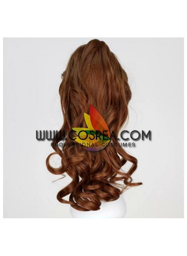 Cosrea Beauty And Beast Princess Belle Ponytail Curl Cosplay Wig Cosplay Wigs 7 Cosrea Beauty And Beast Princess Belle Ponytail Curl Cosplay Wig Cosplay Wigs