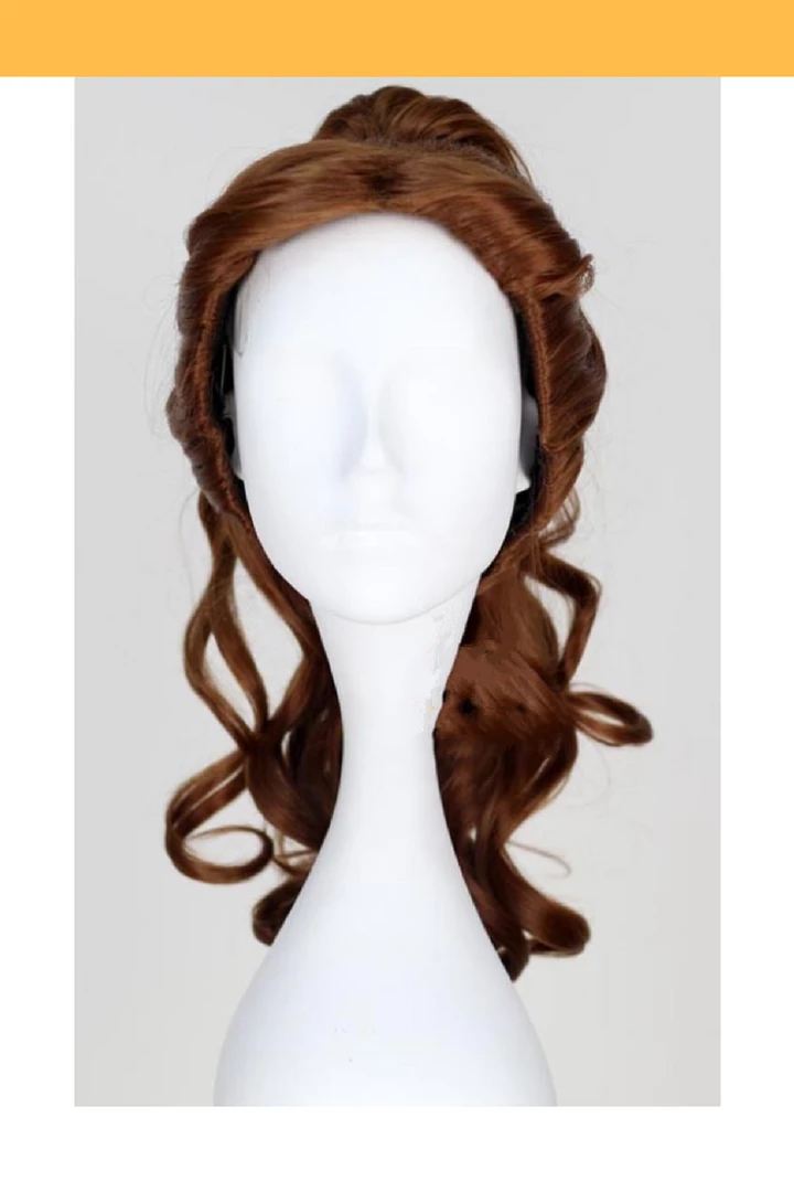 Cosrea Beauty And Beast Princess Belle Ponytail Curl Cosplay Wig Cosplay Wigs 3 Cosrea Beauty And Beast Princess Belle Ponytail Curl Cosplay Wig Cosplay Wigs
