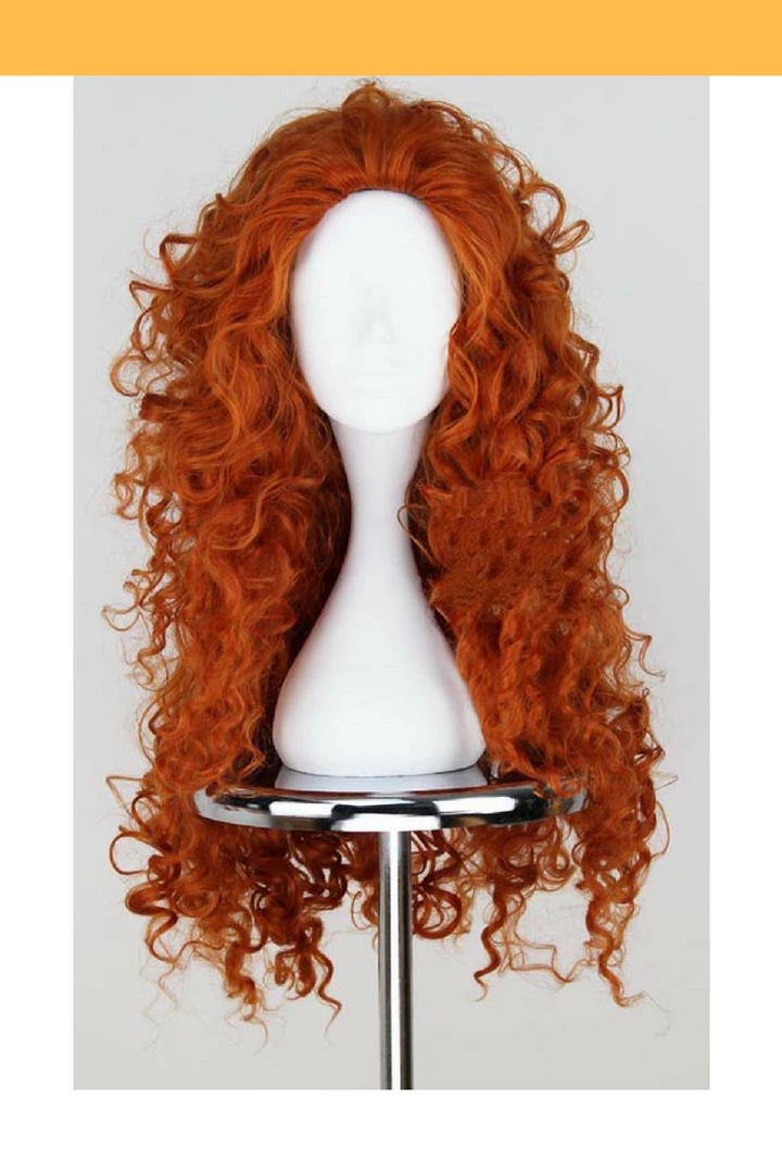 Cosrea Brave Merida Bronze Orange Curl Cosplay Wig Cosplay Wigs 3 Cosrea Brave Merida Bronze Orange Curl Cosplay Wig Cosplay Wigs