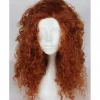 Cosrea Brave Merida Dark Curl Cosplay Wig