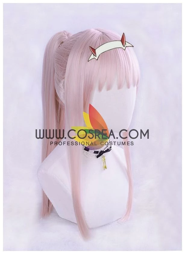 Cosrea Darling In The Franxx Code 02 Pony Tail Cosplay Wig Cosplay Wigs 5 Cosrea Darling In The Franxx Code 02 Pony Tail Cosplay Wig Cosplay Wigs