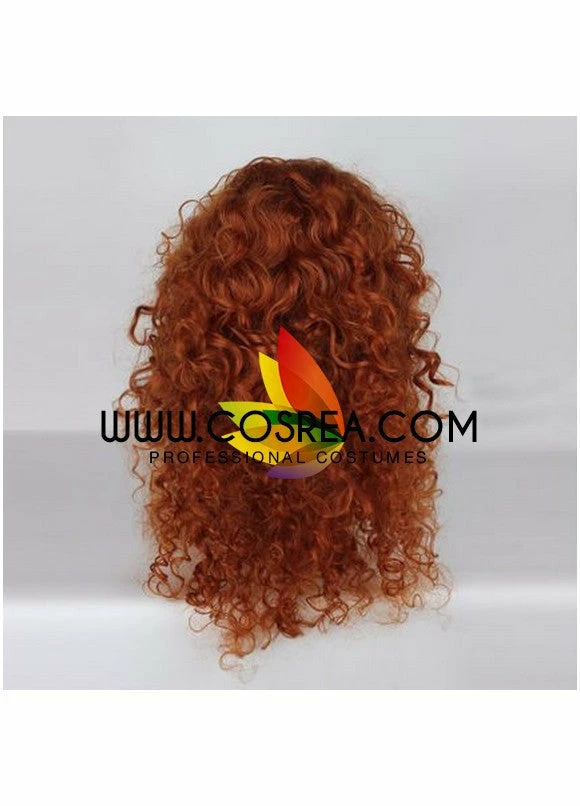 Cosrea Brave Merida Dark Curl Cosplay Wig 6 Cosrea Brave Merida Dark Curl Cosplay Wig