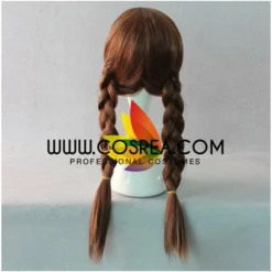 Cosrea Cosplay Wigs Frozen Anna Dark Brown With Highlight Braided Cosplay Wig 12 Cosrea Cosplay Wigs Frozen Anna Dark Brown With Highlight Braided Cosplay Wig