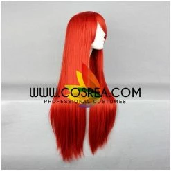 Cosrea Fairy Tail Erza Scarlet Bright Red Cosplay Wig Cosplay Wigs 10 Cosrea Fairy Tail Erza Scarlet Bright Red Cosplay Wig Cosplay Wigs