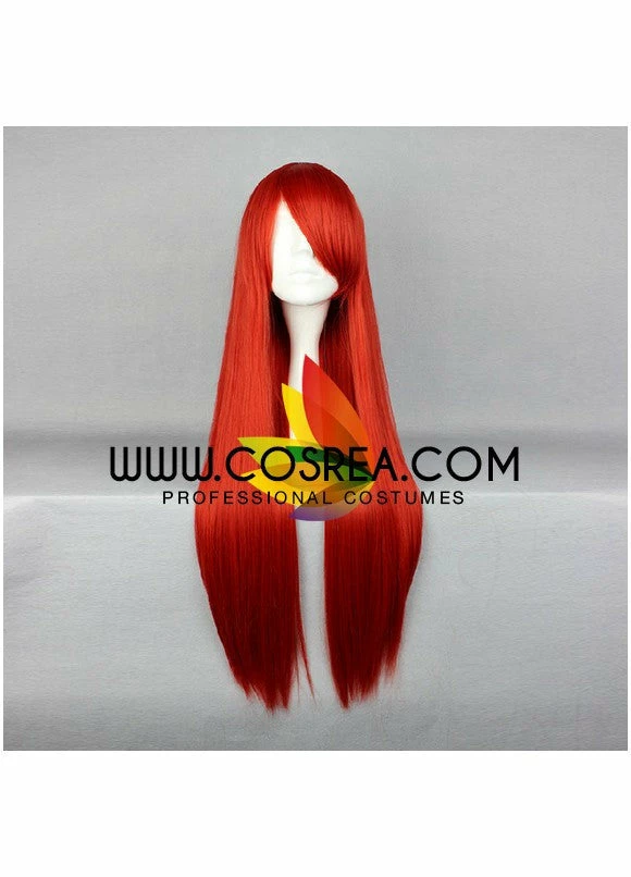 Cosrea Fairy Tail Erza Scarlet Bright Red Cosplay Wig Cosplay Wigs 6 Cosrea Fairy Tail Erza Scarlet Bright Red Cosplay Wig Cosplay Wigs