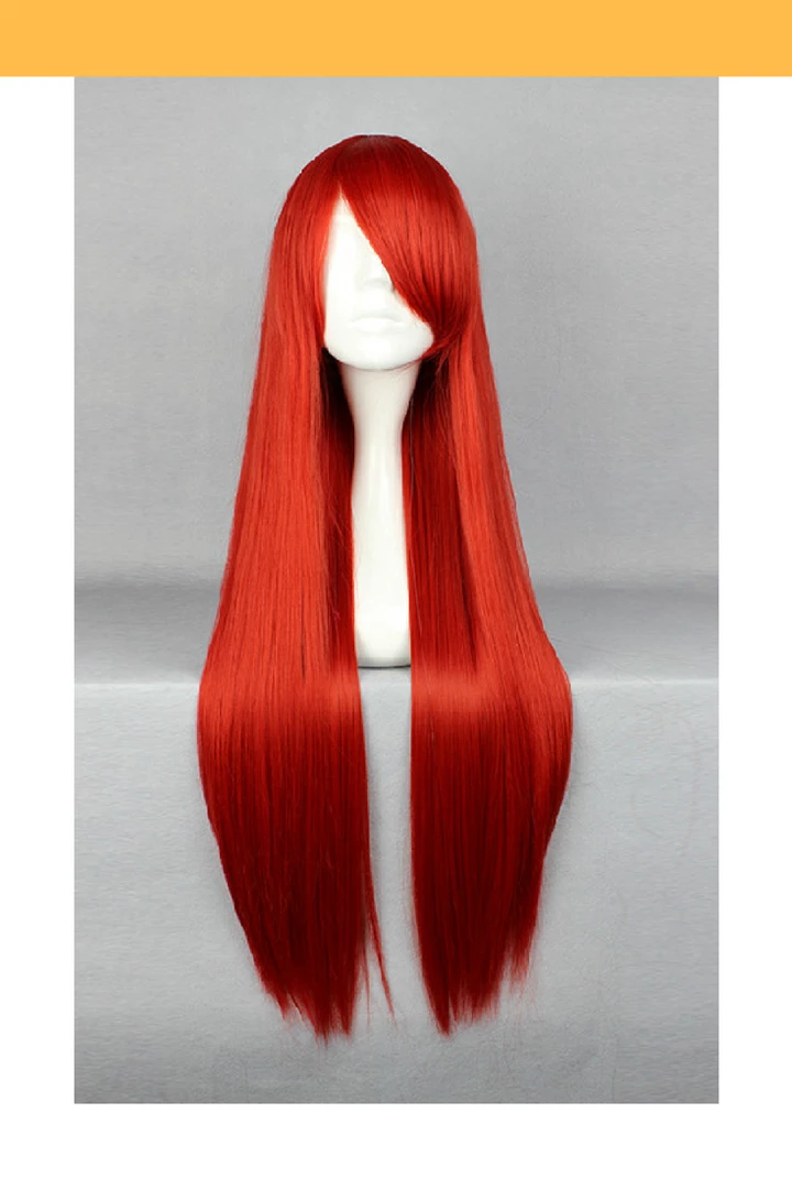 Cosrea Fairy Tail Erza Scarlet Bright Red Cosplay Wig Cosplay Wigs 3 Cosrea Fairy Tail Erza Scarlet Bright Red Cosplay Wig Cosplay Wigs