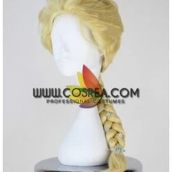 Cosrea Frozen Elsa Light Blonde Braided Cosplay Wig Cosplay Wigs 7 Cosrea Frozen Elsa Light Blonde Braided Cosplay Wig Cosplay Wigs
