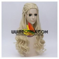 Cosrea Cosplay Wigs Game Of Thrones Daenerys Targaryen Braided Cosplay Wig
