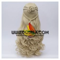 Cosrea Cosplay Wigs Game Of Thrones Daenerys Targaryen Braided Cosplay Wig