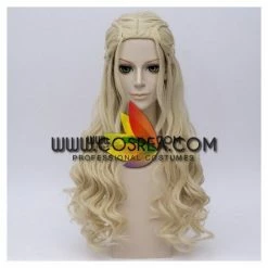 Cosrea Cosplay Wigs Game Of Thrones Daenerys Targaryen Braided Cosplay Wig