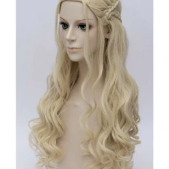 Cosrea Cosplay Wigs Game Of Thrones Daenerys Targaryen Braided Cosplay Wig