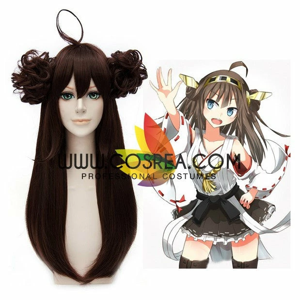 Cosrea Kancolle Kongou Cosplay Wig Cosplay Wigs 4 Cosrea Kancolle Kongou Cosplay Wig Cosplay Wigs
