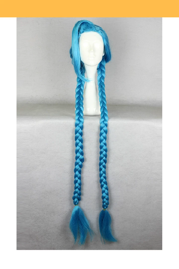 Cosrea Cosplay Wigs League Of Legends Jinx Cosplay Wig 3 Cosrea Cosplay Wigs League Of Legends Jinx Cosplay Wig