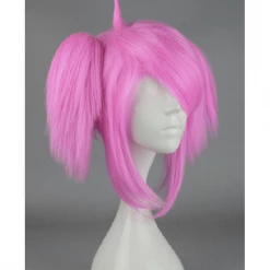 Cosrea League Of LegendsLux Pink Cosplay Wig