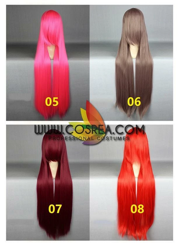 Cosrea Multipurpose 1 Meter Layered Straight Cosplay Wig 5 Cosrea Multipurpose 1 Meter Layered Straight Cosplay Wig