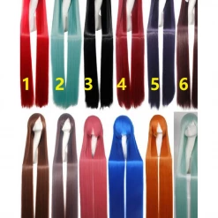Cosrea Cosplay Wigs Multipurpose 150CM Straight Cosplay Wig