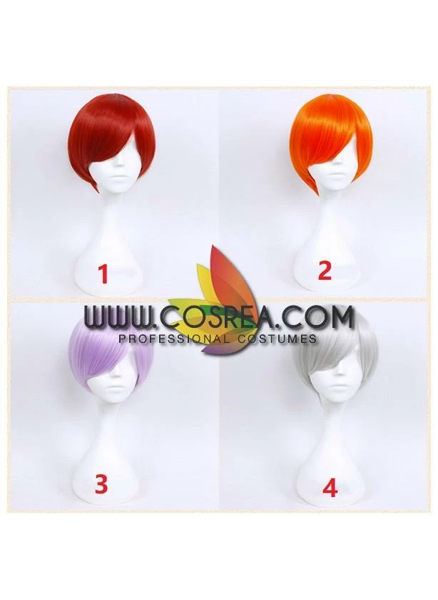Cosrea Multipurpose 30CM Even Bangs Cosplay Wig 5 Cosrea Multipurpose 30CM Even Bangs Cosplay Wig