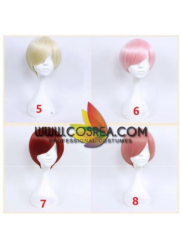 Cosrea Multipurpose 30CM Even Bangs Cosplay Wig 6 Cosrea Multipurpose 30CM Even Bangs Cosplay Wig