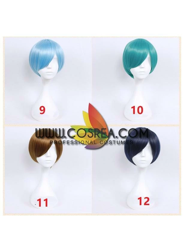 Cosrea Multipurpose 30CM Even Bangs Cosplay Wig 7 Cosrea Multipurpose 30CM Even Bangs Cosplay Wig