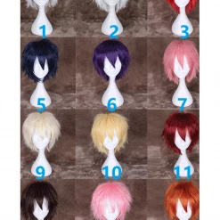 Cosrea Multipurpose 30CM Layered Cosplay Wig