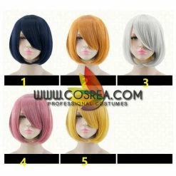 Cosrea Cosplay Wigs Multipurpose 35CM Even Bangs Cosplay Wig