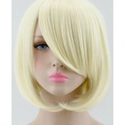 Cosrea Cosplay Wigs Multipurpose 35CM Even Bangs Cosplay Wig