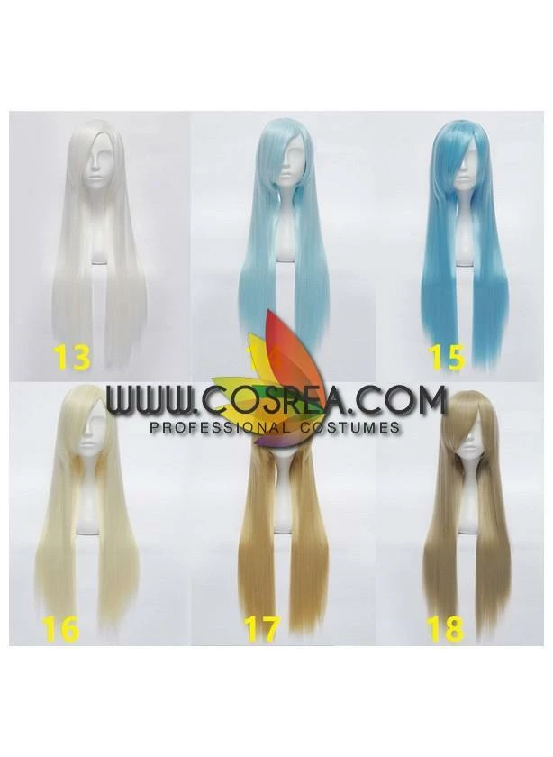 Cosrea Multipurpose 80CM Straight Cosplay Wig Cosplay Wigs 6 Cosrea Multipurpose 80CM Straight Cosplay Wig Cosplay Wigs