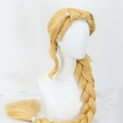 Cosrea Cosplay Wigs Rapunzel Extra Volume Braided Cosplay Wig