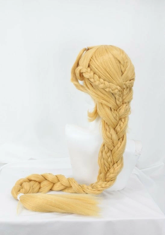 Cosrea Cosplay Wigs Rapunzel Extra Volume Braided Cosplay Wig 6 Cosrea Cosplay Wigs Rapunzel Extra Volume Braided Cosplay Wig