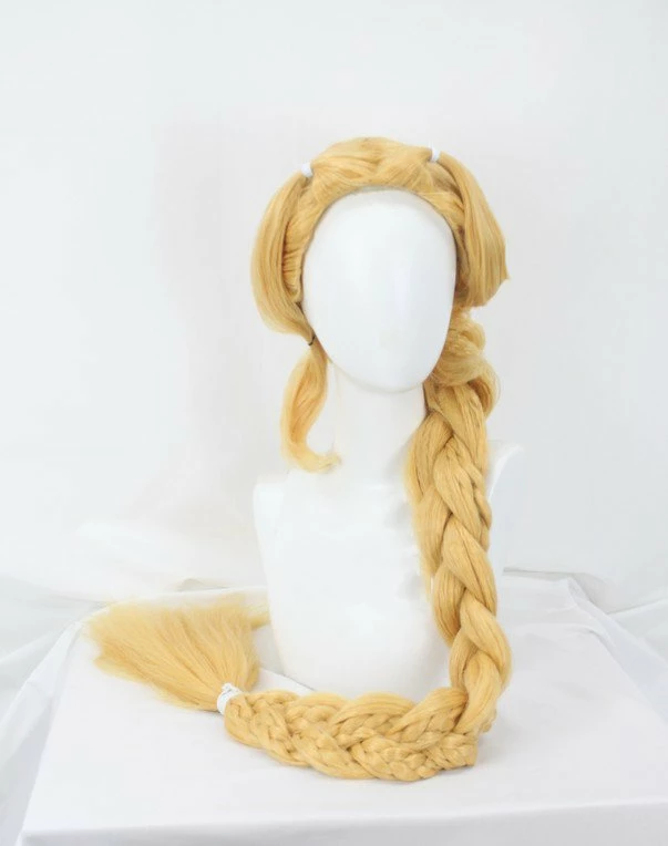 Cosrea Cosplay Wigs Rapunzel Extra Volume Braided Cosplay Wig 5 Cosrea Cosplay Wigs Rapunzel Extra Volume Braided Cosplay Wig