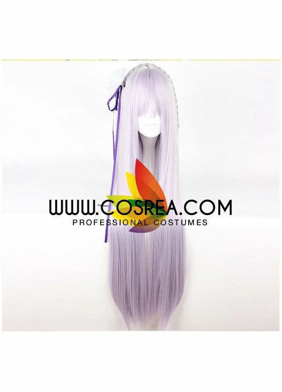Cosrea Re:Zero Emilia Cosplay Wig Cosplay Wigs 4 Cosrea Re:Zero Emilia Cosplay Wig Cosplay Wigs