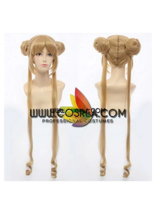 Cosrea Sailormoon Princess Serenity Natural Gold Cosplay Wig 4 Cosrea Sailormoon Princess Serenity Natural Gold Cosplay Wig