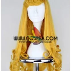 Cosrea Sleeping Beauty Aurora Extended Length Curl Cosplay Wig Cosplay Wigs