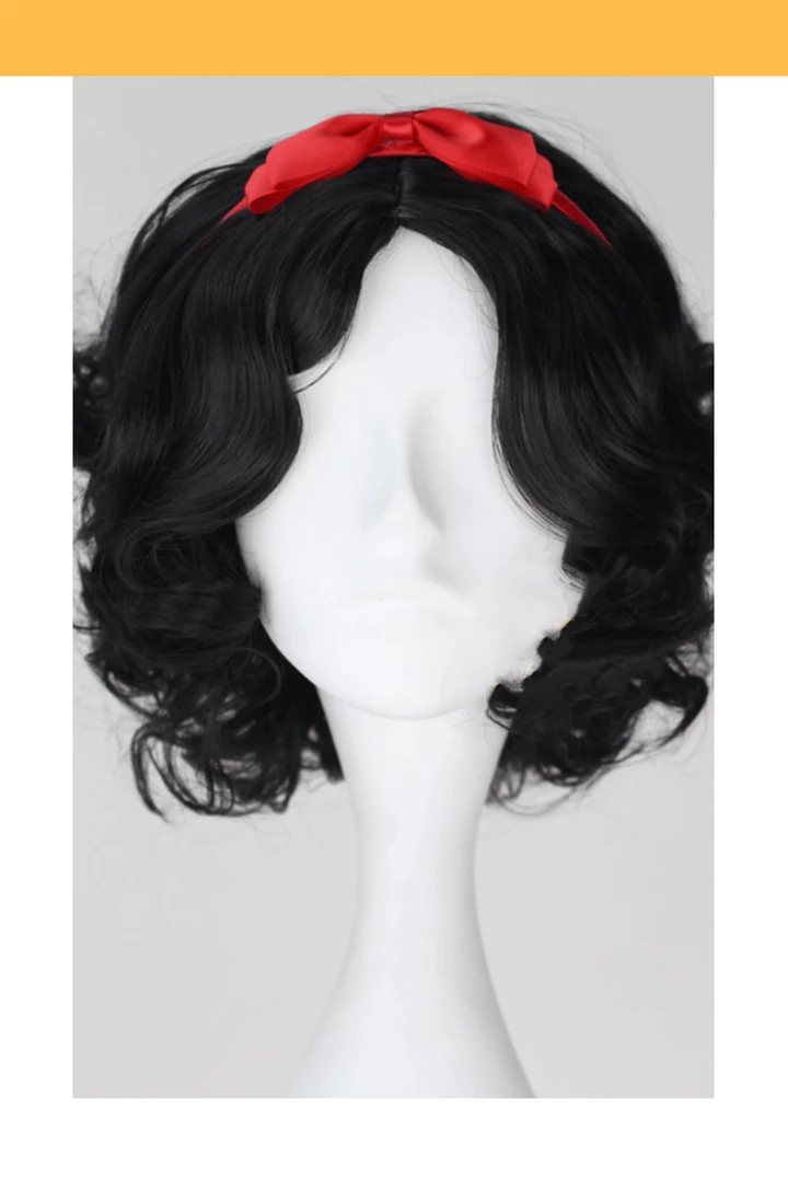 Cosrea Cosplay Wigs Snow White Natural Black Cosplay Wig 3 Cosrea Cosplay Wigs Snow White Natural Black Cosplay Wig