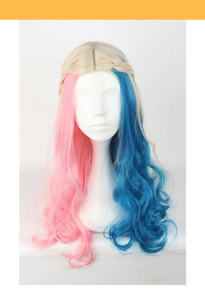 Cosrea Suicide Squad Harley Extended Length Cosplay Wig 3 Cosrea Suicide Squad Harley Extended Length Cosplay Wig