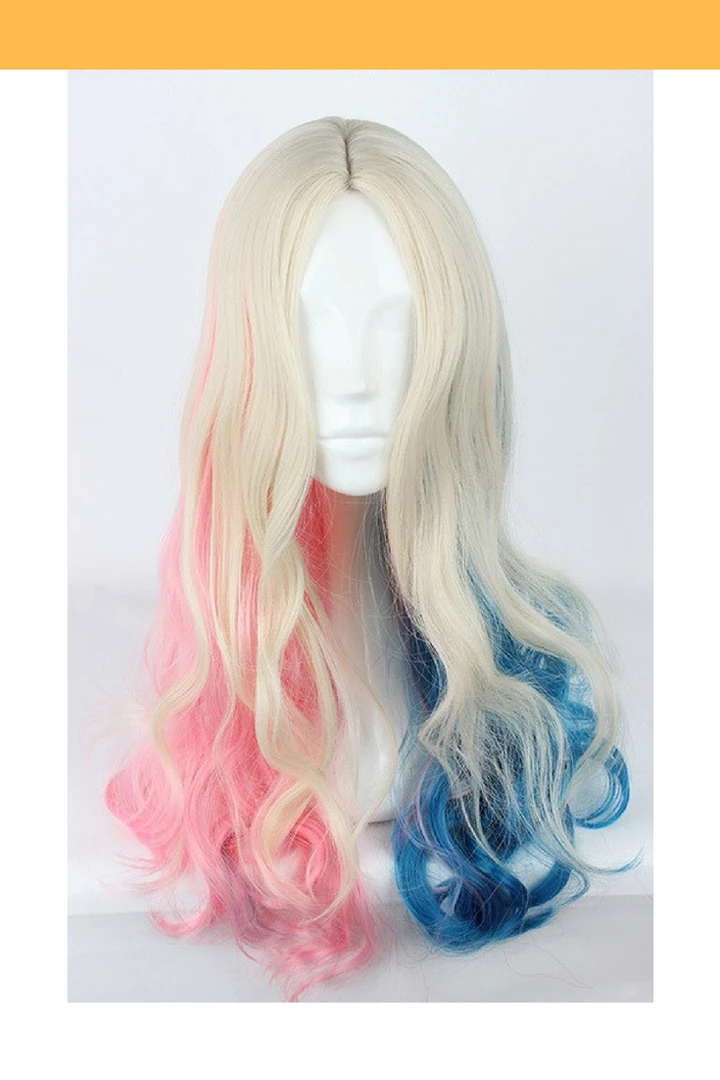 Cosrea Suicide Squad Harley Gradient Cosplay Wig 3 Cosrea Suicide Squad Harley Gradient Cosplay Wig