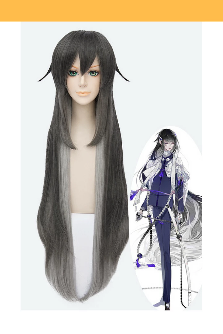 Cosrea Touken Ranbu Juzumaru Gradient Cosplay Wig 3 Cosrea Touken Ranbu Juzumaru Gradient Cosplay Wig
