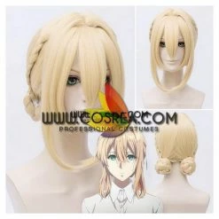 Cosrea Cosplay Wigs Violet Evergarden Braided Cosplay Wig