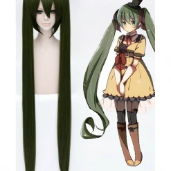 Cosrea Vocaloid Miku Hatsune Olive Green Cosplay Wig Cosplay Wigs
